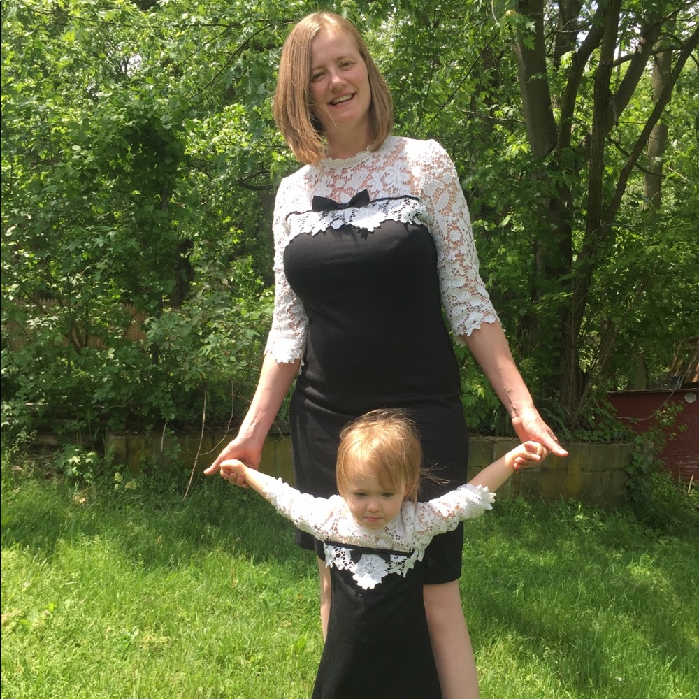 Mommy and me matching dresses